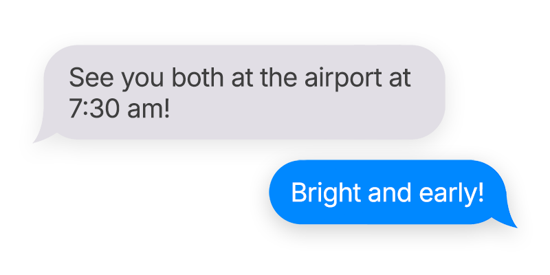 Text message